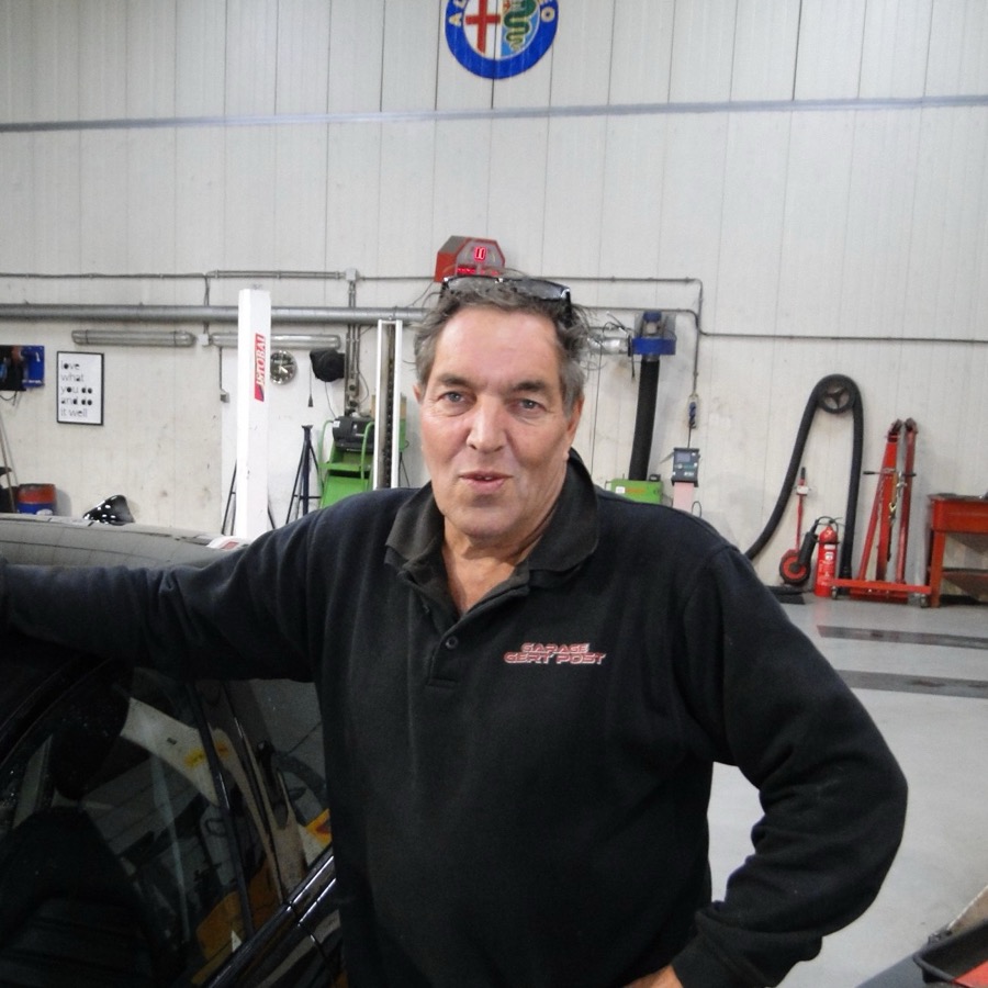 Gert Post, eigenaar van Garage Gert Post
